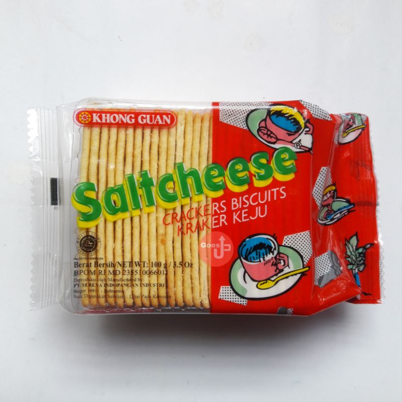 

Saltcheese Khongguan Keju Saltcheese Pocket Kraker Keju 100gr