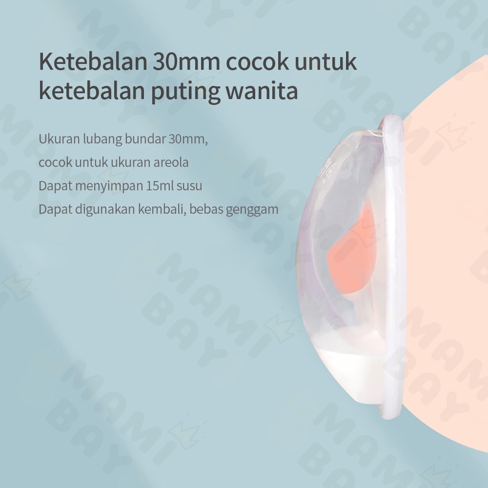 OKEYI Breast milk collection shells breast pad penampung asi