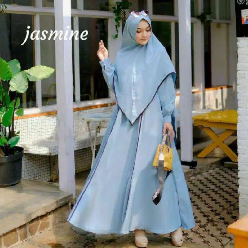 JASMINE SYARI SET khimar