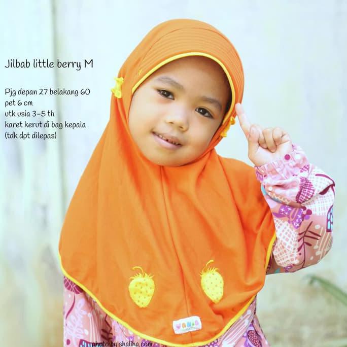 jilbab anak termurah Jilbab strawberry / Jilbab berry Jilbab anak PAUD/ grosir jilbab anak ready
