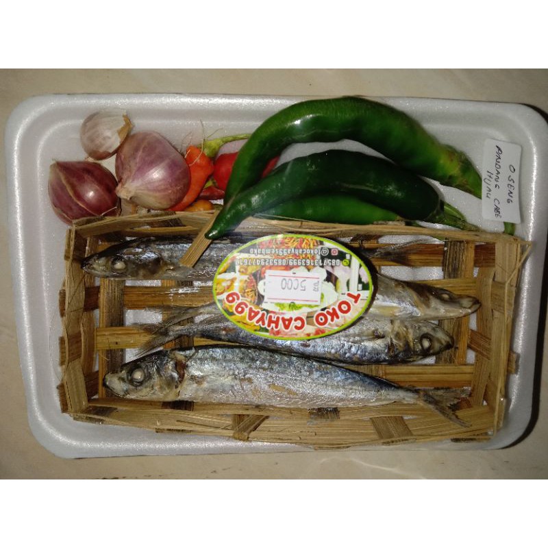 

paket oseng pindang cabai ijo super hemat