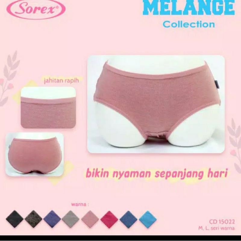 Celana dalam sorex Melange 15022