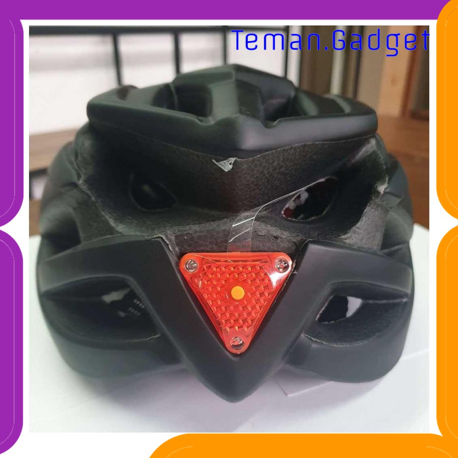 TG-IB515 TaffSPORT Helm Sepeda Cycling Helmet EPS Foam PVC Shell LED - XK07