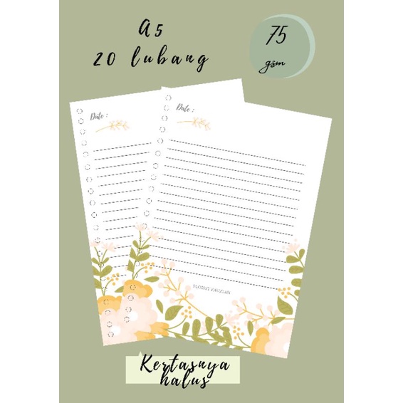

Kertas Binder A5