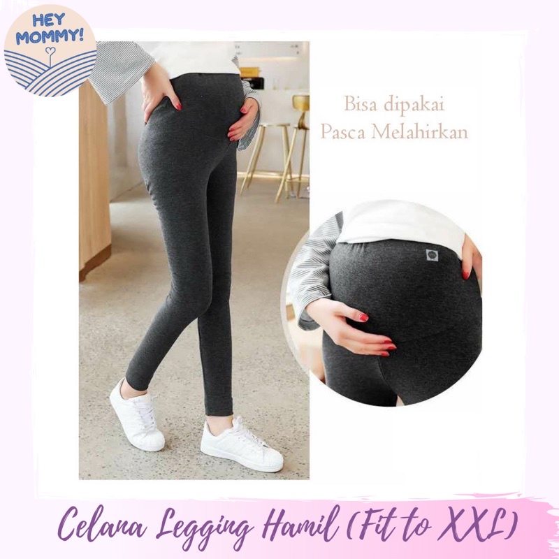 HEYMOMMY.ID - Celana Legging Hamil ••| Celana hamil Legging hamil Maternity Pants