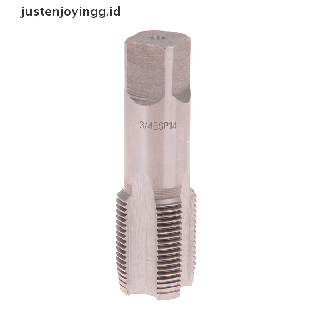 // justenjoyingg.id // G1/8 1/4 3/8 1/2 3/4 HSS Taper Pipe Tap BSP Metal Screw Thread Cutting Tool ~