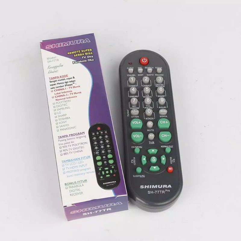 Remote TV Universal (Cocok untuk semua merk TV)