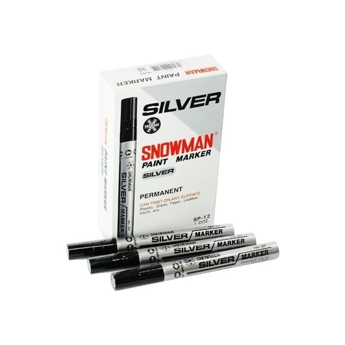 

Update Spidol Permanen Paint Marker Snowman Besar Gp / Sp / Wp - Gold Murah