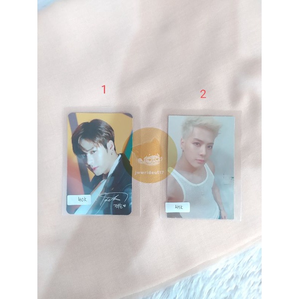 WTS GOT7 OFFICIAL PC (JACKSON)