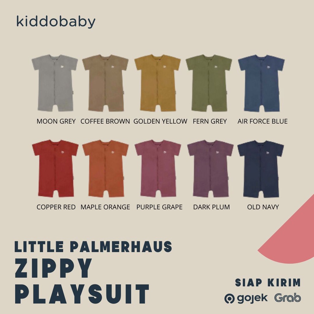 Little Palmerhaus Zippy Playsuit | Pakaian Anak