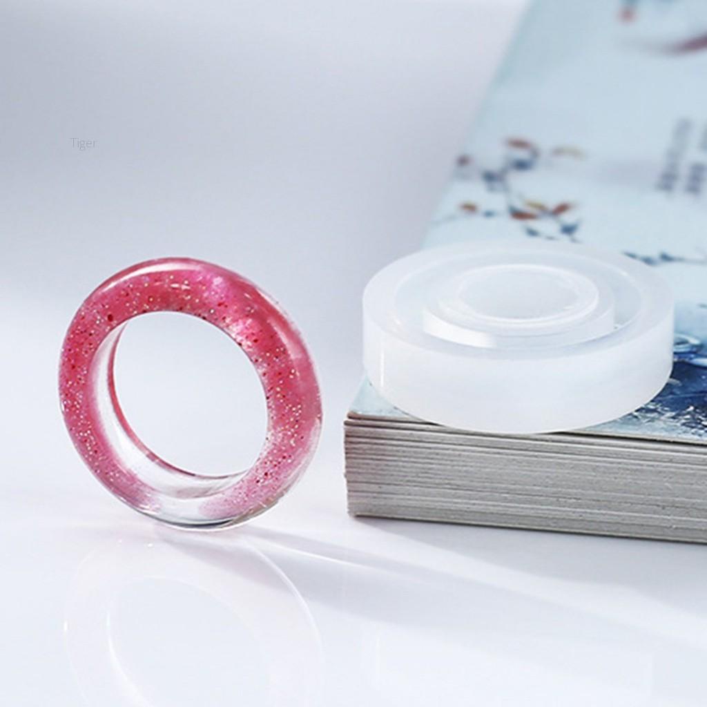 Cetakan Resin Cincin 1 Pcs GROSIR PRAKARYA MALANG Ring Mold Shape Decorative Aksesoris Fashion Buatan Silikon Silicon Bahan Karet Elastis Lentur Tatakan Wadah Art Seni Prakarya Craft Crafting Kerajinan Clay Hias Hiasan Dekor DekorasI