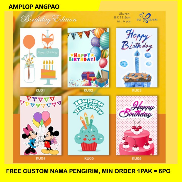 

AMPLOP BIRTHDAY ANGPAO MODEL PENDEK