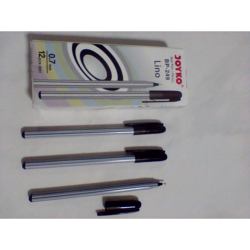 

ball pen joyko Lino .0.7 mm .hitam
