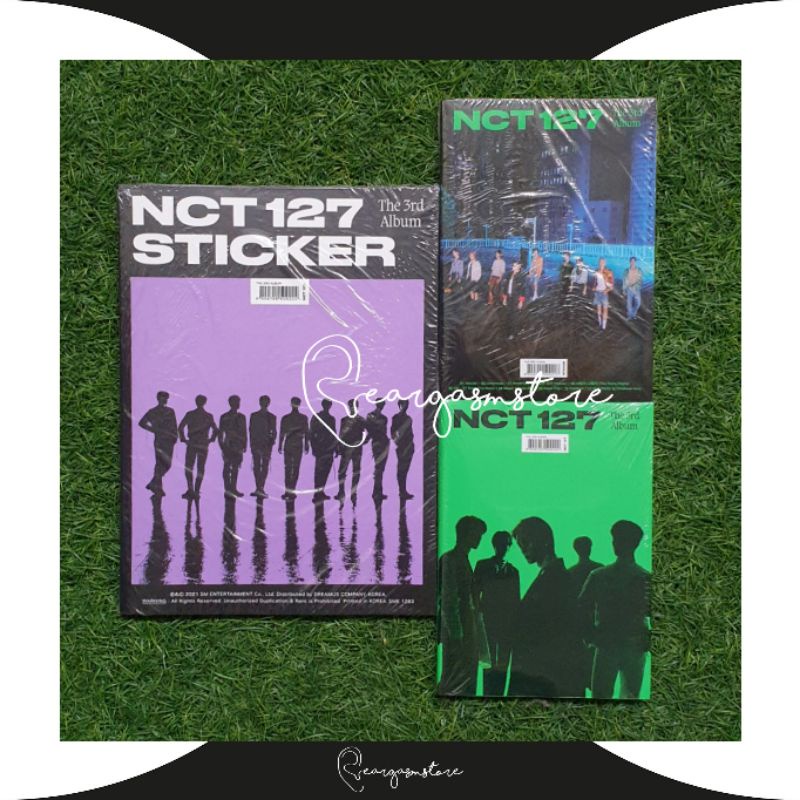 NCT 127 / NCT127- STICKER (PHOTOBOOK / SEOUL CITY / STICKY)