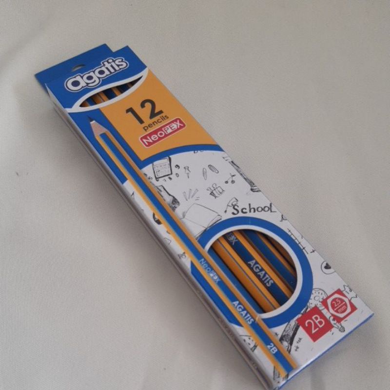

AZ - Pensil AGATIS Neopex 2B Per Pack Isi 12 Pcs
