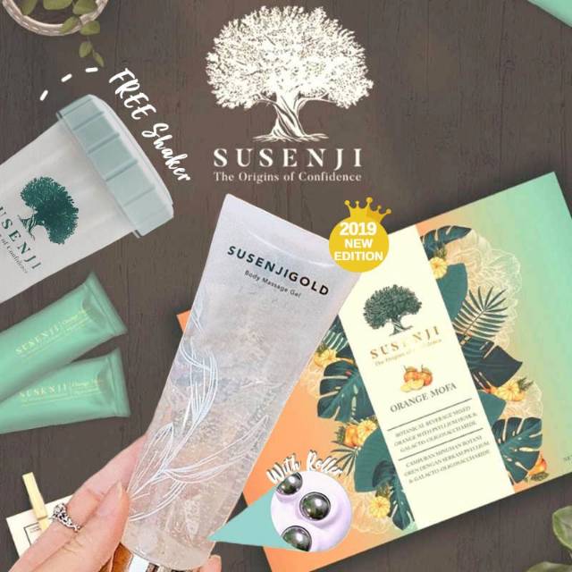 Paket susenji gold dan orange mofa detox