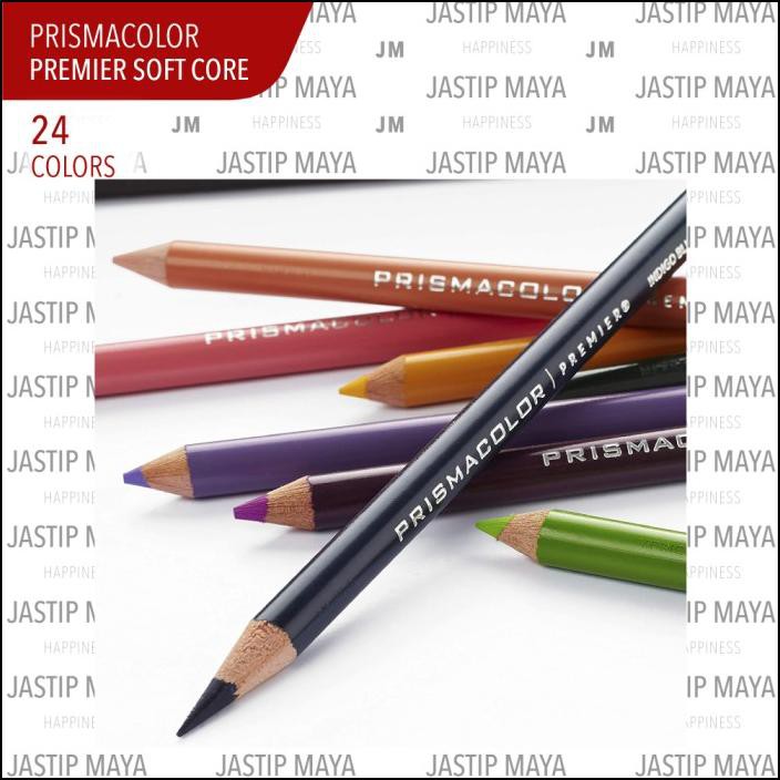 

Prismacolor Premier Colored Pencils, 24 ct, Soft Core, Pensil Warna