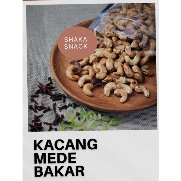 

Kacang Mede Mente Mete Cashew Matang Bakar Panggang Asli Wonogiri