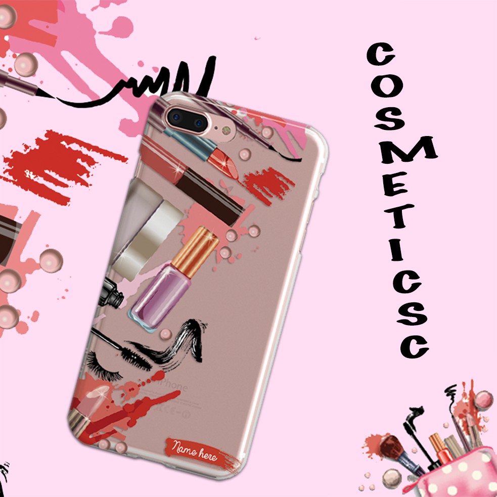 Custom Cosmetics jelly hard case Iphone Samsung Lenovo Oppo Xiaomi etc