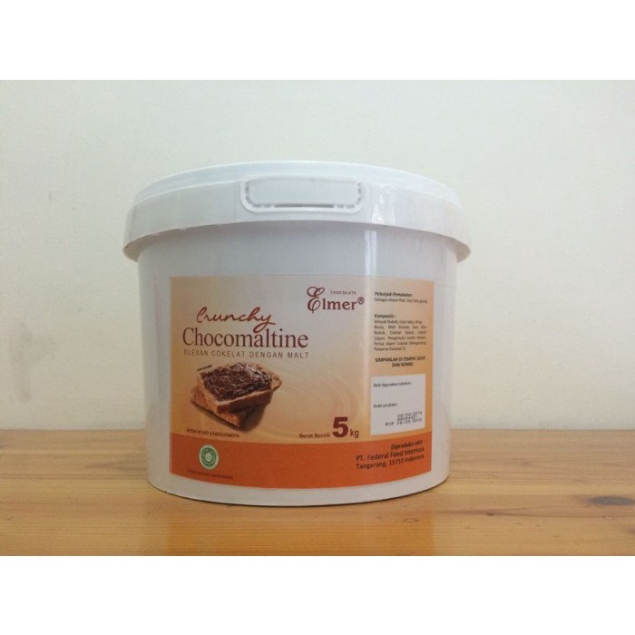 

Elmer Spread Chocomaltine Crunchy 5Kg choco crunchy chocolate coklat