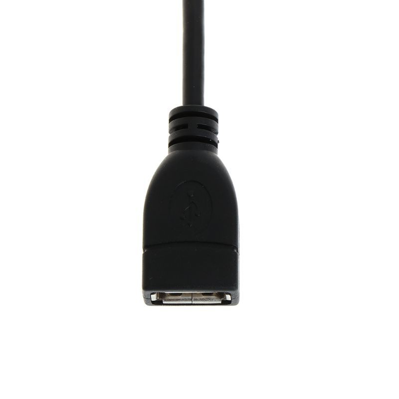 Btsg Kabel Adapter Extension Usb 2.0 Female Tipe A Ke Male Sudut Kanan 90 Derajat Panjang 20cm