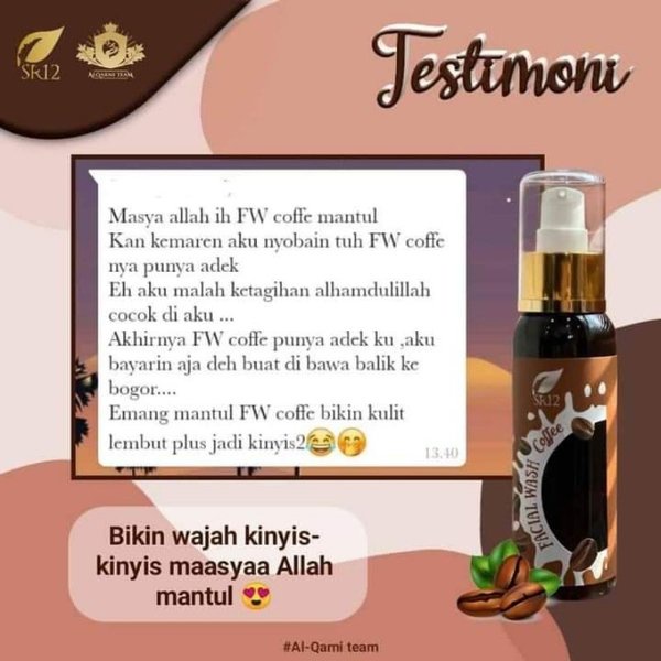 SABUN PENCERAH WAJAH SABUN COFFE SR12