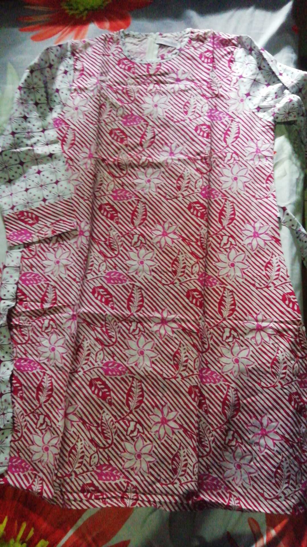 Tunik Manisa Baju Batik Kantoran Wanita Casual Formal Seragaman Kondangan Katun Halus Premium Motif