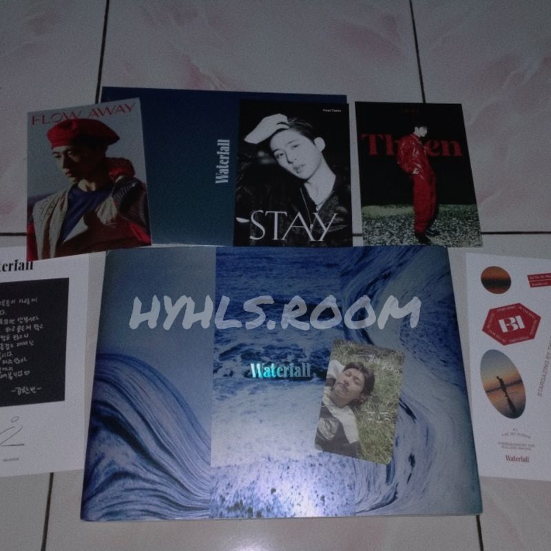 [ALBUM ONLY] HANBIN B.I - WATERFALL (Seaside Vers)