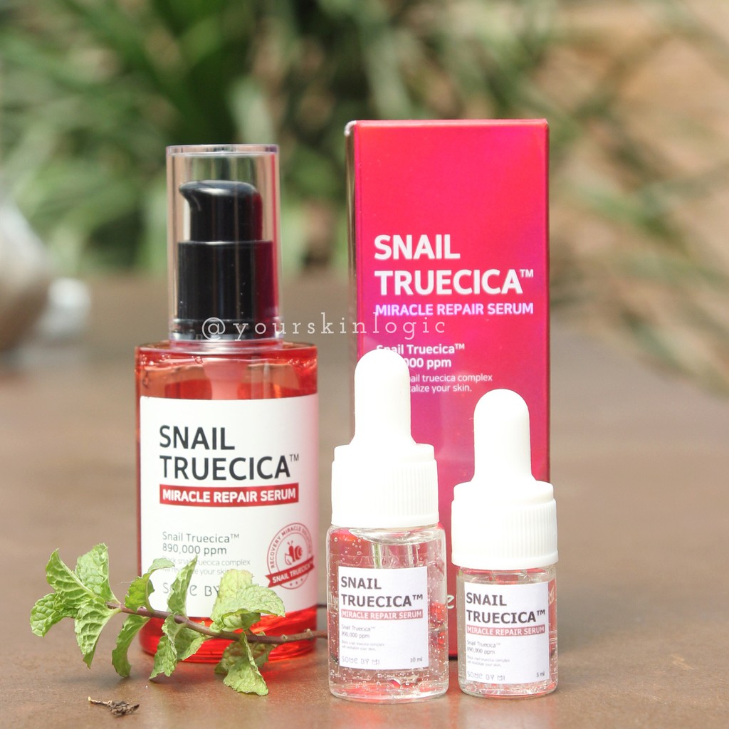 (SHARE IN JAR) SOME BY MI - Snail Truecica Miracle Repair Serum (PAKET HEMAT)