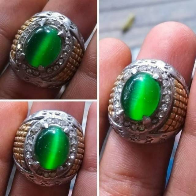 Cincin batu cat eye