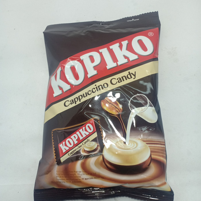 permen KOPIKO cappucino berat 150 gr isi 50 pcs