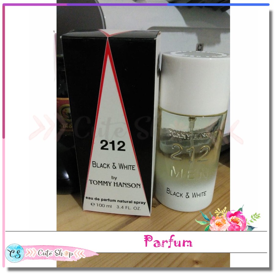 Parfum PF024 Parfum Pria Parfume Tommy Hanson 212 Men Black & White 100ml