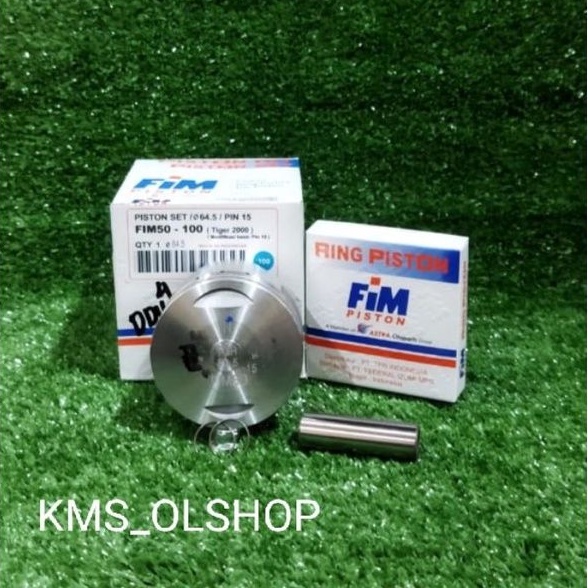 Piston kit Fim 50 Tiger pin 15