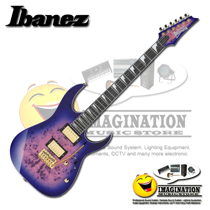 Ibanez GIO GRG220PA Electric Guitar - Royal Purple Burst