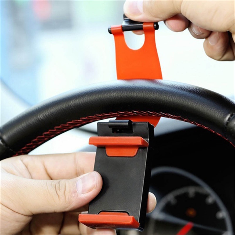 General Motors Steering Wheel Mobile Phone Bracket Snap Handphone Klip Handphone Rak Penyimpanan Handphone Onderdil Mobil