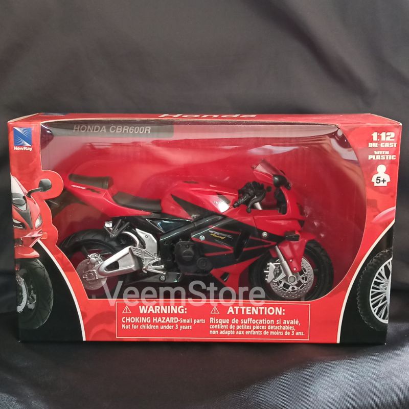 Die Cast 1:12 Honda CBR600R Newray