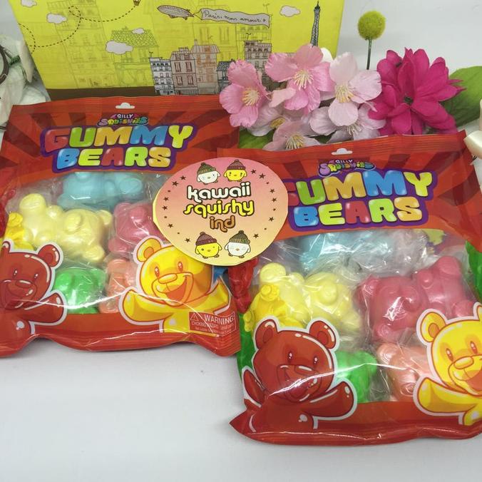 Silly Squishy Gummy Bear Limited  ---Terbaru---