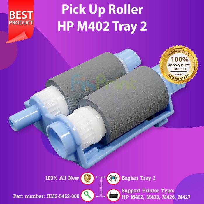 Pick Up Roller Tray 2 LaserJet HP Pro M402 Penarik Kertasn M403 M426 M427 RM2-5452