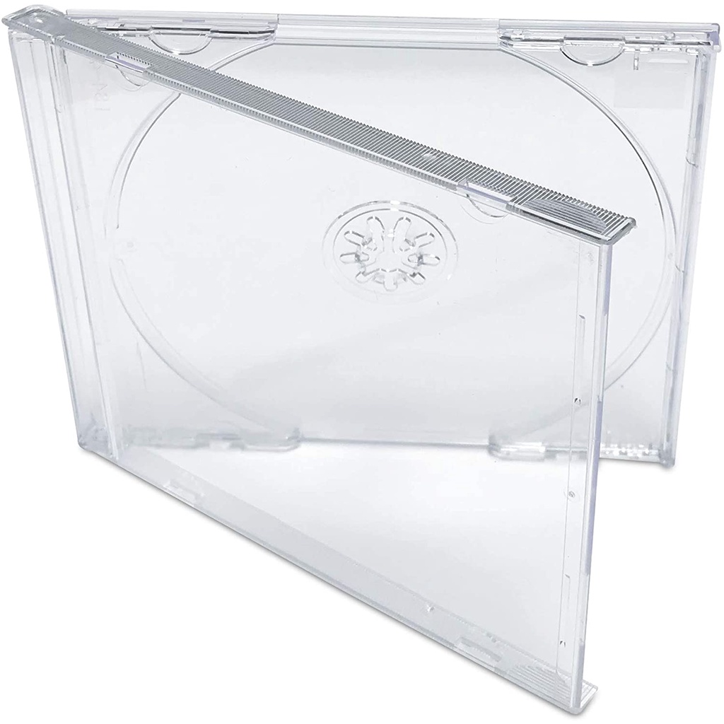 Slim Case cd CDR DVD Slim Case 5.2MM Clear 10 pcs - 48907