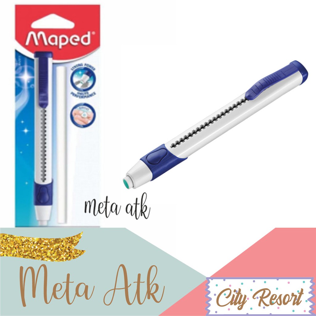 

Penghapus Mekanik Gom Pen Maped + Free Refill
