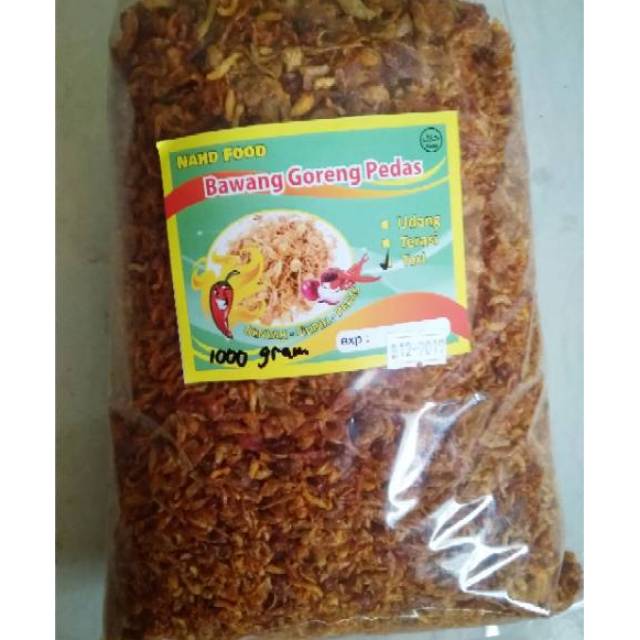 

Bawang Goreng Teri Pedas Kiloan 1000 gram