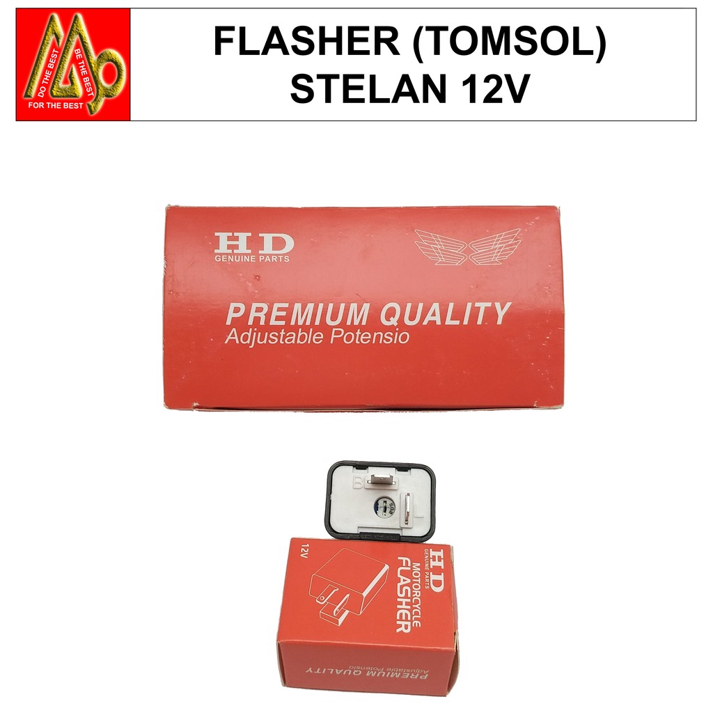 Universal / HD / Flasher (Tomsol) 12V Setelan