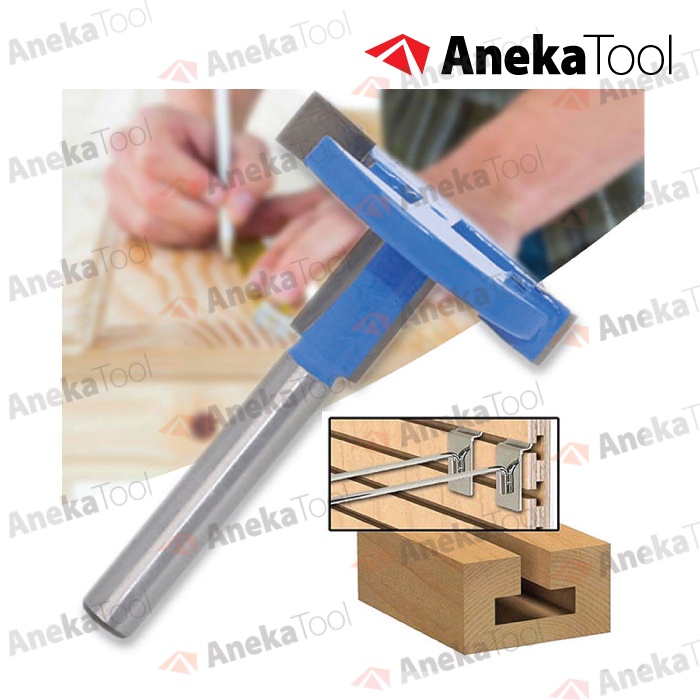 Mata Profil T Slot / T Slot Router Bit / Mata Bor T / Bor Jalur