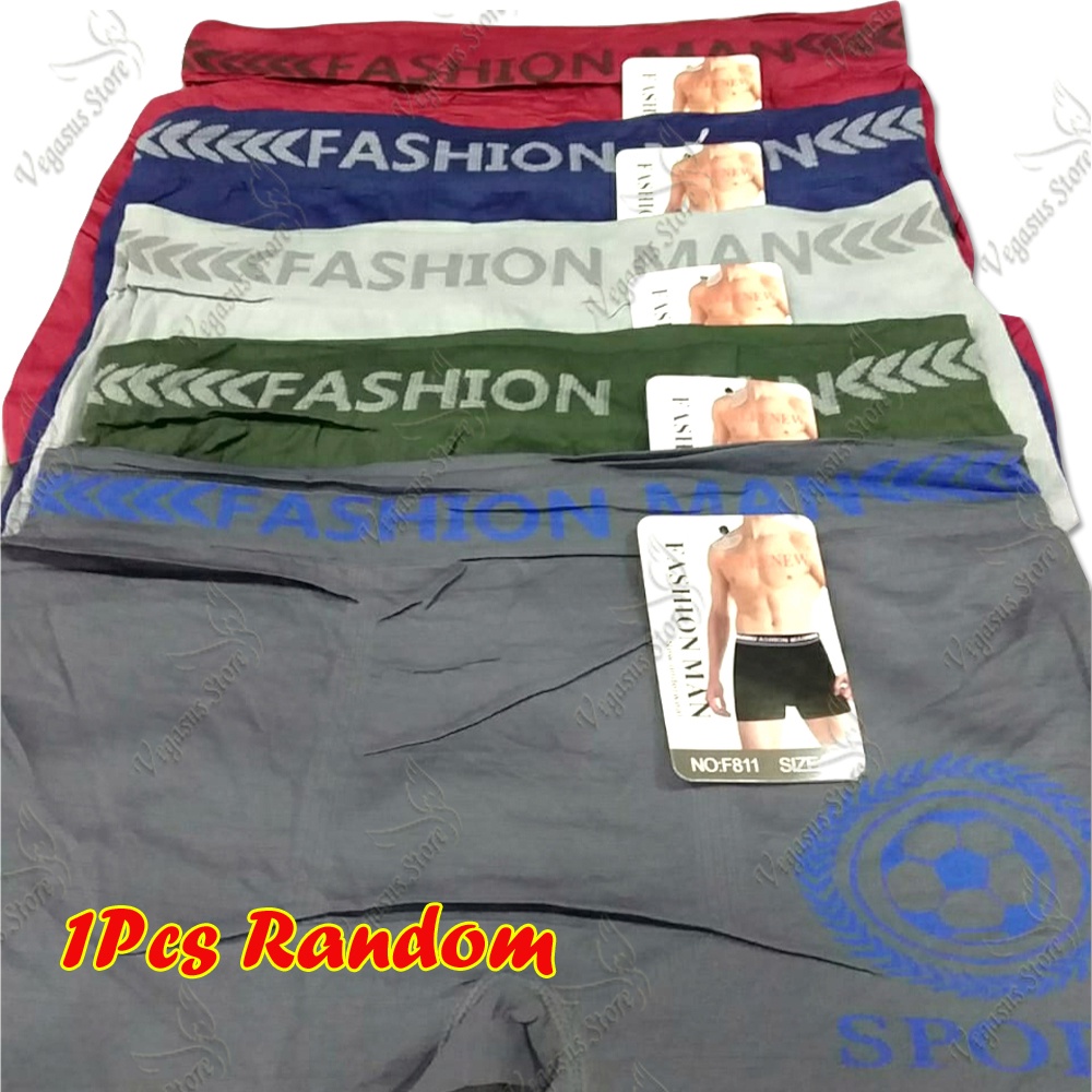 Boxer Murah [1Box isi 3Pcs lebih Murah] CD-Celana Dalam Pria Boxer  L XL | Boxer POLINI Pria Dewasa Import Premium 1Pcs | Cd Pria Boxer-Vegasus Store(COD)