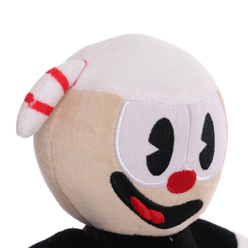 Mainan Boneka Stuffed Plush Kepala Mug Game Cuphead Ukuran 24CM Untuk Hadiah Anak