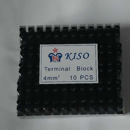 Jual Terminal Block Terminal Penyambung Kabel Terminal Krustin Mm A V Hitam Kisso