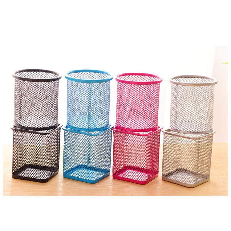 INFY - KERANJANG / TEMPAT PENSIL / ALAT TULIS MEJA - DESK SET - PEN HOLDER R010