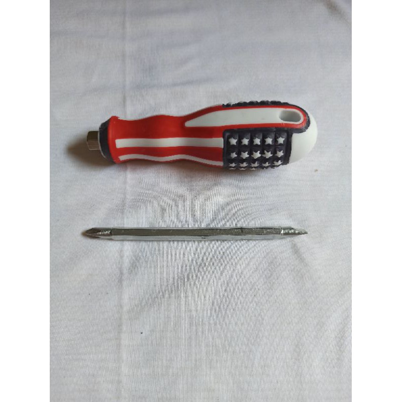 Obeng bolak balik radio / obeng bolak balik panjang / obeng plus minus