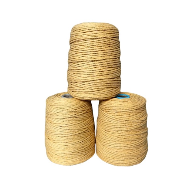 

Tali katun warna Gold size 4mm(1kg)