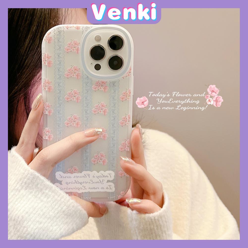 iPhone Case Silicone Soft Case Clear Case TPU Airbag Shockproof Full Coverage Protection Camera Lace Floral For iPhone 13 Pro Max iPhone 12 Pro Max iPhone 11 iPhone 7 Plus